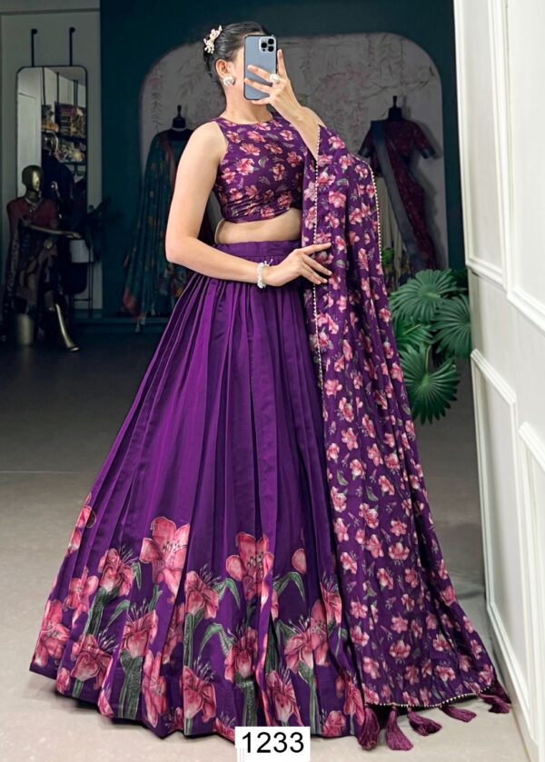 Make Your Look Modern Wearing This Captivating Colours Of Lehenga Choli