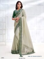 Un-Stitched Partywear Sarees Are Available In The Latest Styles! Buy Now!