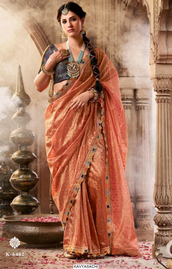 Shop Indian Wedding Ceremony Un-Stitched Sarees Online