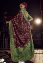 Presenting New Collection Pure Viscous Dola Hand Worked Blouse And Sarees