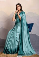Shine Bright - Ombre Shaded Crape Satin Un-Stitched Sarees In Stunning Colours