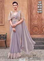 Presenting Some Outstanding Designer Party Style Ready To Wear Sarees