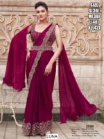 Presenting Some Outstanding Designer Party Style Ready To Wear Sarees