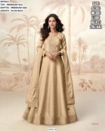 Glamorous Long Gown And Dupatta Set For Evening Wear