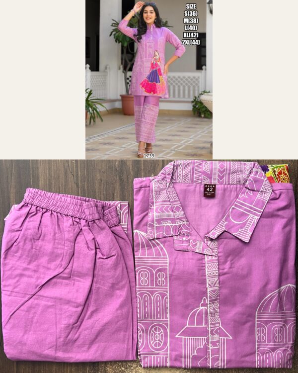 Shop Printed Cotton Co-ord Sets For Women, Perfect For Casual And Office Wear, Available Online Now!