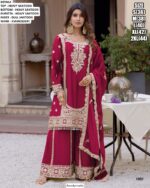 Showcase Your Unique Sense Of Style With This Elegant And Trendy Plazo Style Suits