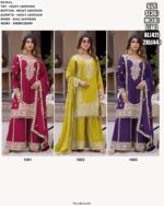 Showcase Your Unique Sense Of Style With This Elegant And Trendy Plazo Style Suits
