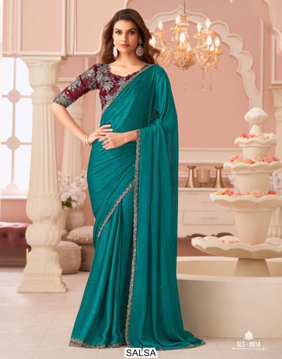 You Can Find Several Latest Varieties Of Partywear Sarees At Best Price At Ethnicrang