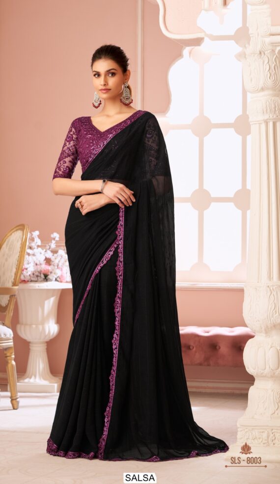 You Can Find Several Latest Varieties Of Partywear Sarees At Best Price At Ethnicrang