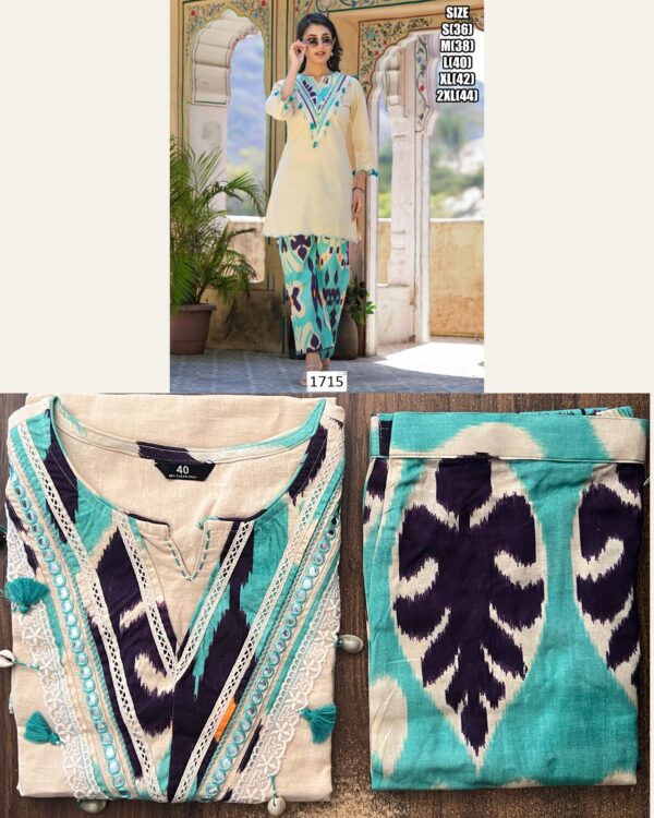 We Are Offering Cotton Summer Wear Cord Sets Collection 2025