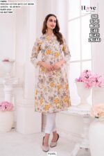 Ethnicrang's New Summer Collection, Stunning Designer Summer Wear Printed Cotton Kurtis Only!
