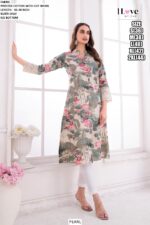 Ethnicrang's New Summer Collection, Stunning Designer Summer Wear Printed Cotton Kurtis Only!