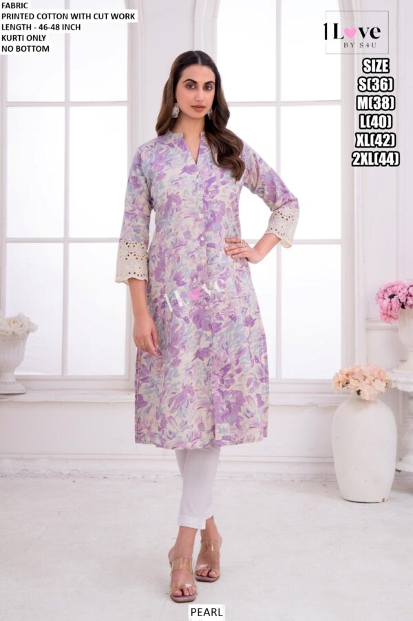 Ethnicrang's New Summer Collection, Stunning Designer Summer Wear Printed Cotton Kurtis Only!
