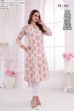 Ethnicrang's New Summer Collection, Stunning Designer Summer Wear Printed Cotton Kurtis Only!