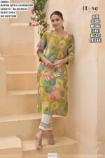 Readymade Fancy Summer Wear Straight Kurti Collection New