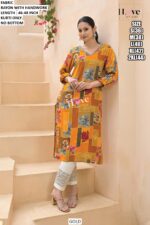 Readymade Fancy Summer Wear Straight Kurti Collection New