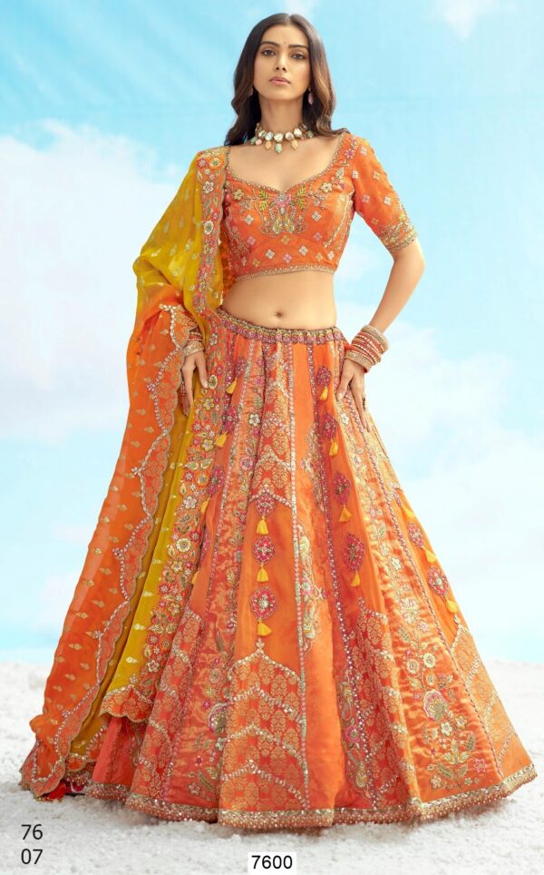 Wedding Special Designer Lehenga Choli Online Shopping For Bride