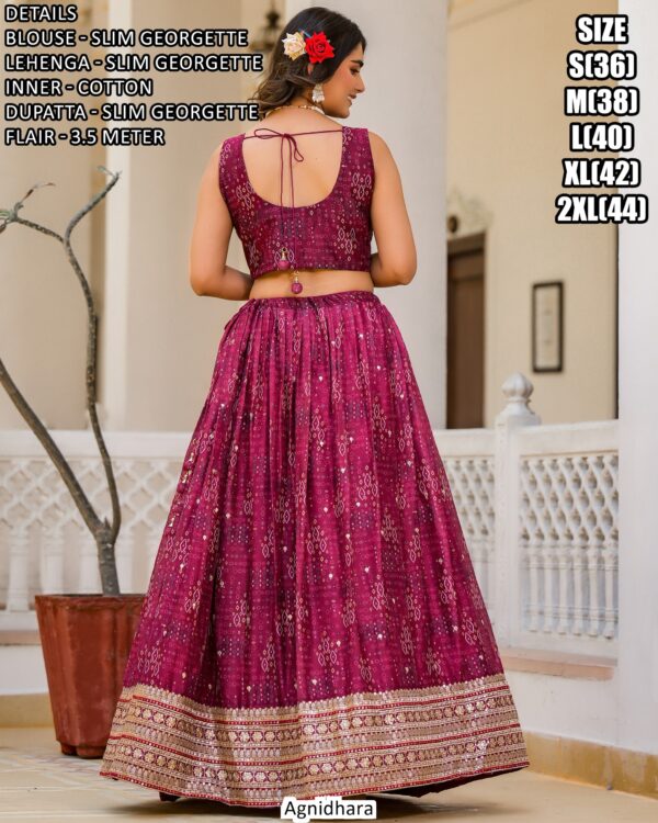 Simple And Beautiful Wedding And Party Style Ready To Wear Lehenga Choli