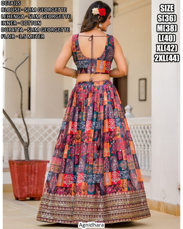 Simple And Beautiful Wedding And Party Style Ready To Wear Lehenga Choli