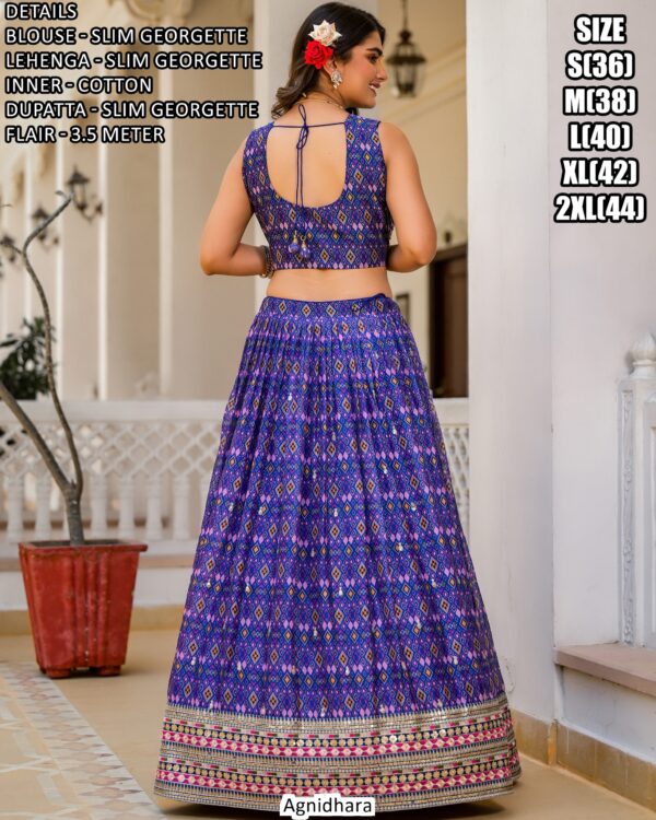 Simple And Beautiful Wedding And Party Style Ready To Wear Lehenga Choli