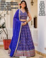 Simple And Beautiful Wedding And Party Style Ready To Wear Lehenga Choli
