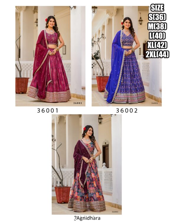 Simple And Beautiful Wedding And Party Style Ready To Wear Lehenga Choli