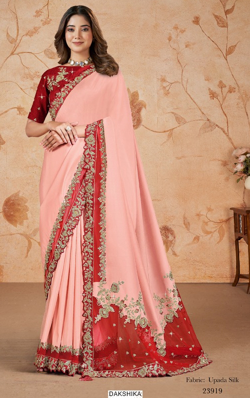Introducing Our Elegant Party Wear Designer Un-Stitched Saree Collection 2025