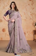 Introducing Our Elegant Party Wear Designer Un-Stitched Saree Collection 2025