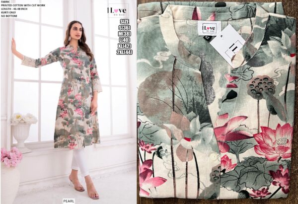 Ethnicrang's New Summer Collection, Stunning Designer Summer Wear Printed Cotton Kurtis Only!