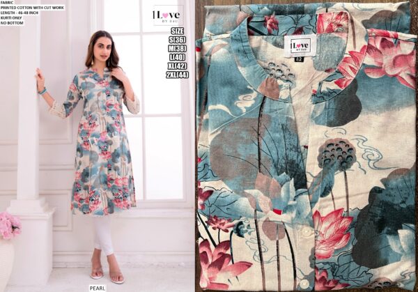 Ethnicrang's New Summer Collection, Stunning Designer Summer Wear Printed Cotton Kurtis Only!