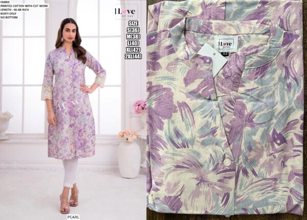 Ethnicrang's New Summer Collection, Stunning Designer Summer Wear Printed Cotton Kurtis Only!