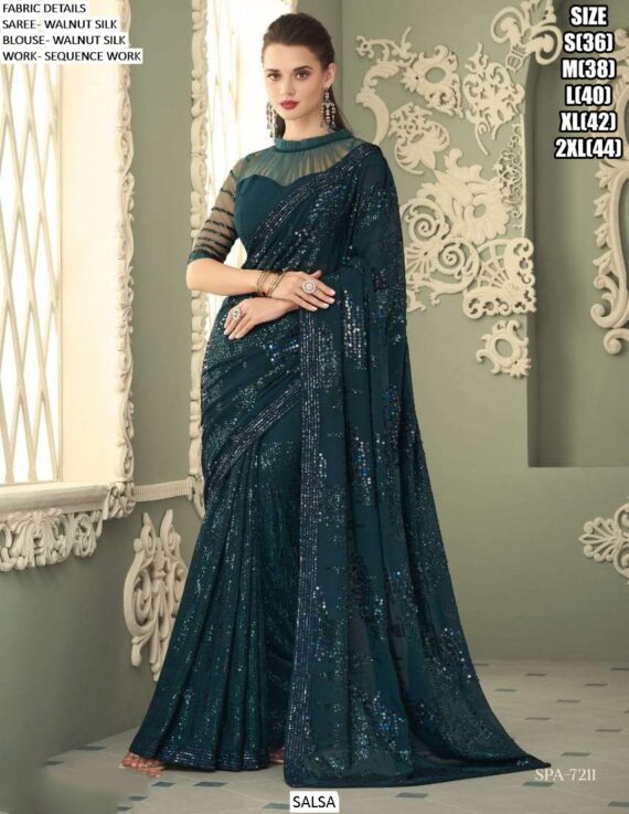 You Can Find Several Latest Varieties Of Partywear Sarees At Best Price At Ethnicrang