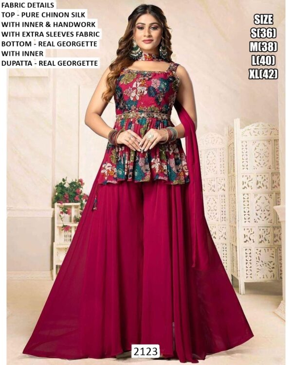 Get The Latest Styles Of Occasional Wear Three-Piece Sets For Women At Ethnicrang