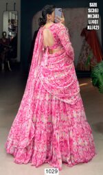 Buy Our Light Pink Printed Georgette Lehenga Choli For Special Occasions