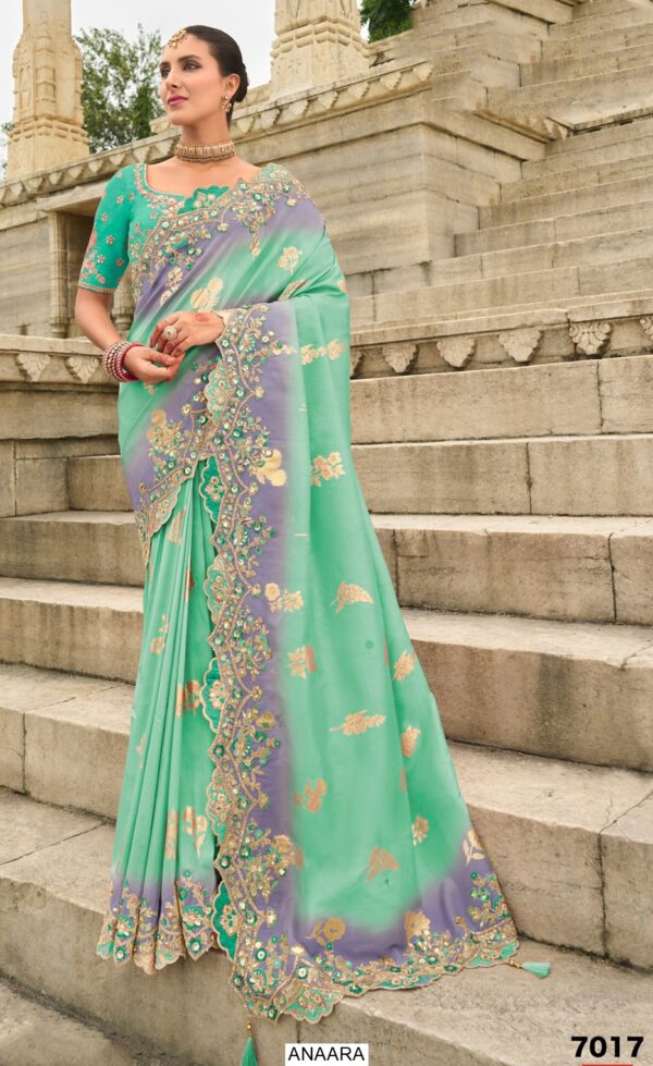 Ethnicrang Presents Anaara Series Pure Silk Wedding Wear Saree Collection