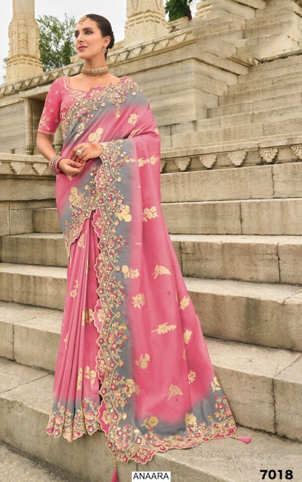 Ethnicrang Presents Anaara Series Pure Silk Wedding Wear Saree Collection