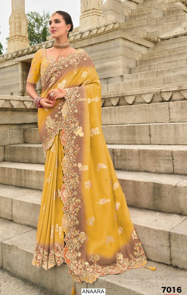 Ethnicrang Presents Anaara Series Pure Silk Wedding Wear Saree Collection