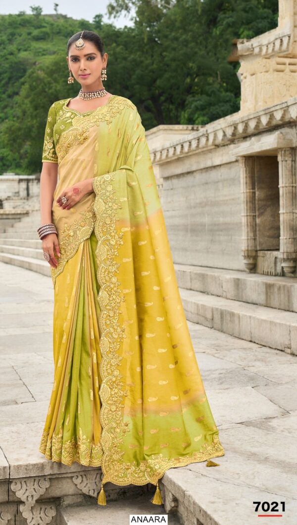 Ethnicrang Presents Anaara Series Pure Silk Wedding Wear Saree Collection