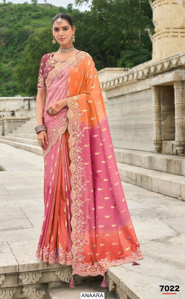 Ethnicrang Presents Anaara Series Pure Silk Wedding Wear Saree Collection
