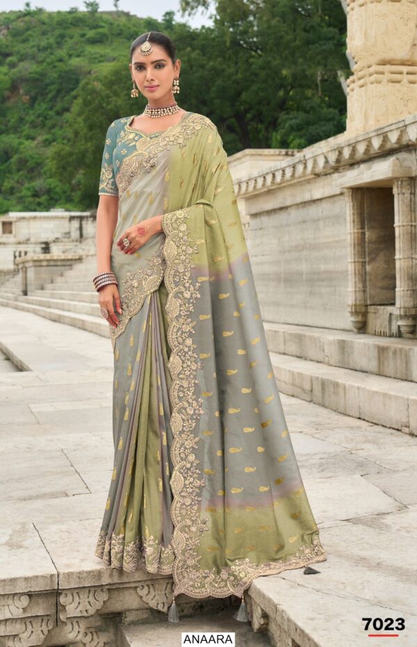 Ethnicrang Presents Anaara Series Pure Silk Wedding Wear Saree Collection