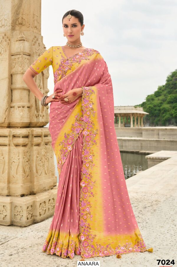 Ethnicrang Presents Anaara Series Pure Silk Wedding Wear Saree Collection
