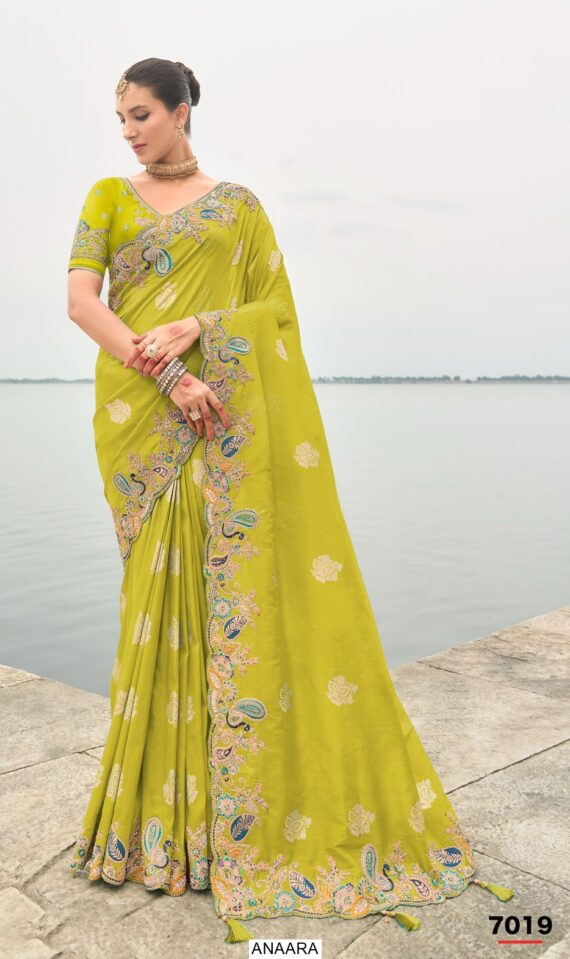 Ethnicrang Presents Anaara Series Pure Silk Wedding Wear Saree Collection