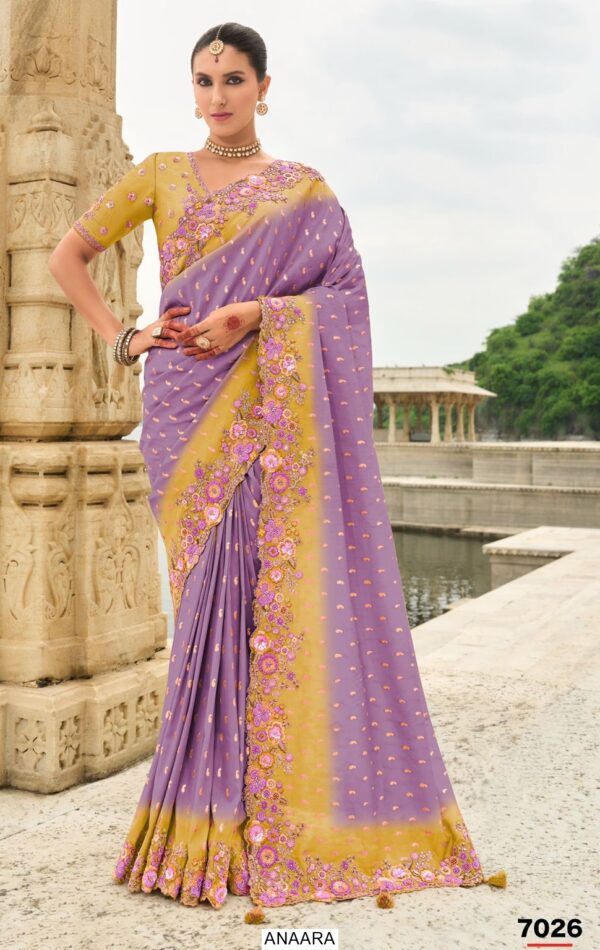 Ethnicrang Presents Anaara Series Pure Silk Wedding Wear Saree Collection