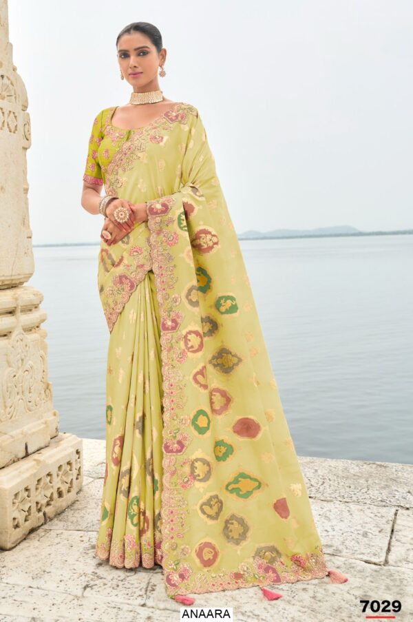 Ethnicrang Presents Anaara Series Pure Silk Wedding Wear Saree Collection