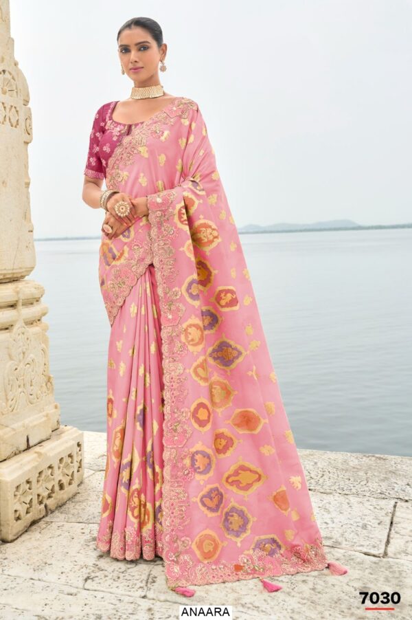 Ethnicrang Presents Anaara Series Pure Silk Wedding Wear Saree Collection