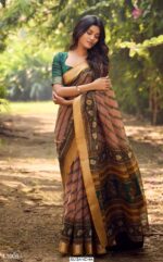 New Concept In Soft Cotton Sarees With Jari Checks And Unique Trendy Design