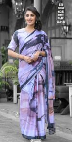 Exclusive Ready To Wear Imported Georgette Gown Style Sarees