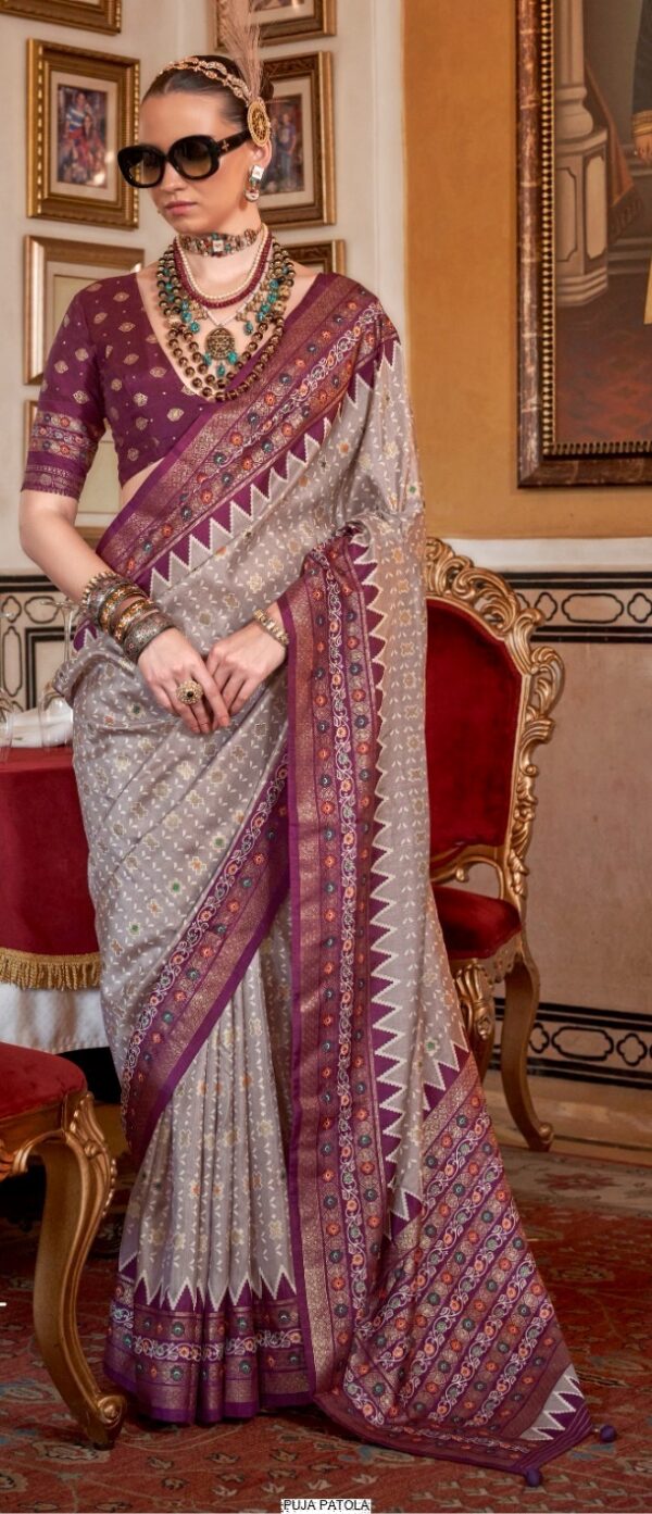 Mercerized Sigma Silk Traditional Festival Saree Collection 2025