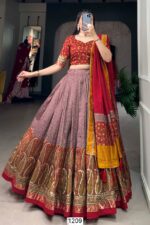 Buy Onion Pink Kashmiri Printed Lehenga Choli For Bridesmaid Online At Ethnicrang