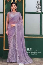 Ethnicrang's New Super Trending Hand Work Ready To Wear Sarees